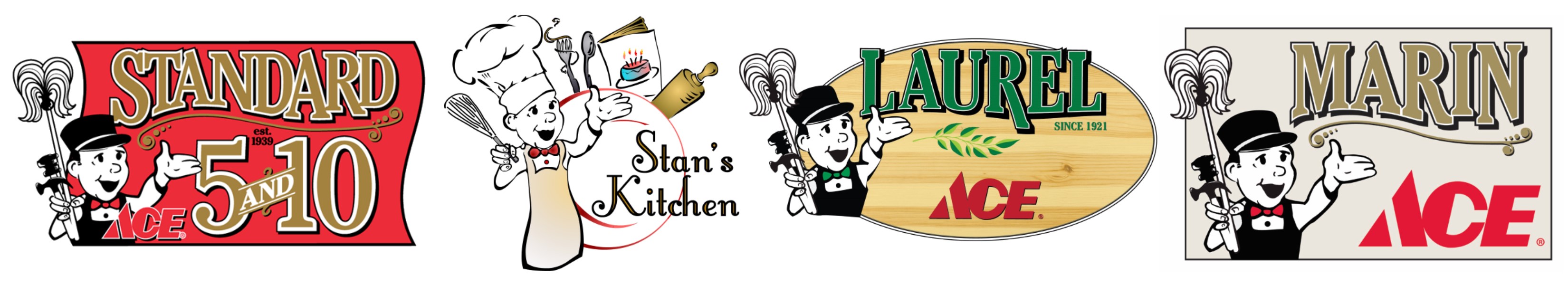 Our Stores' Logos