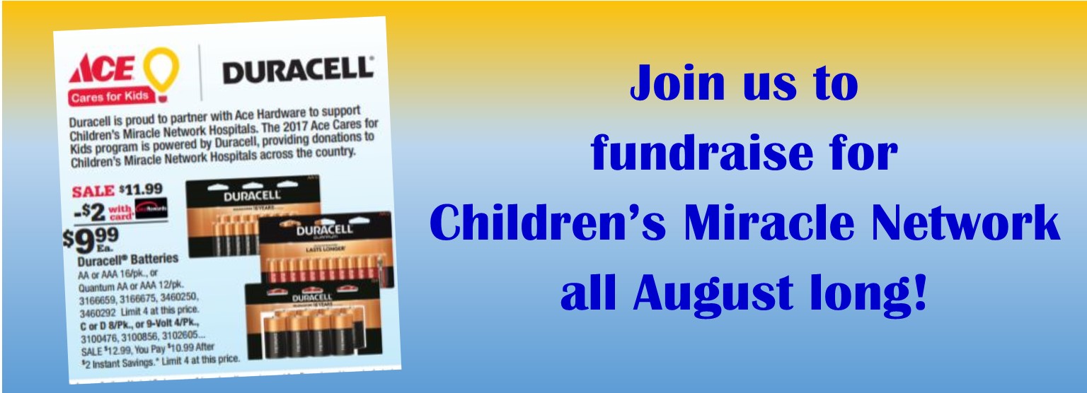 August CMN Fundraising