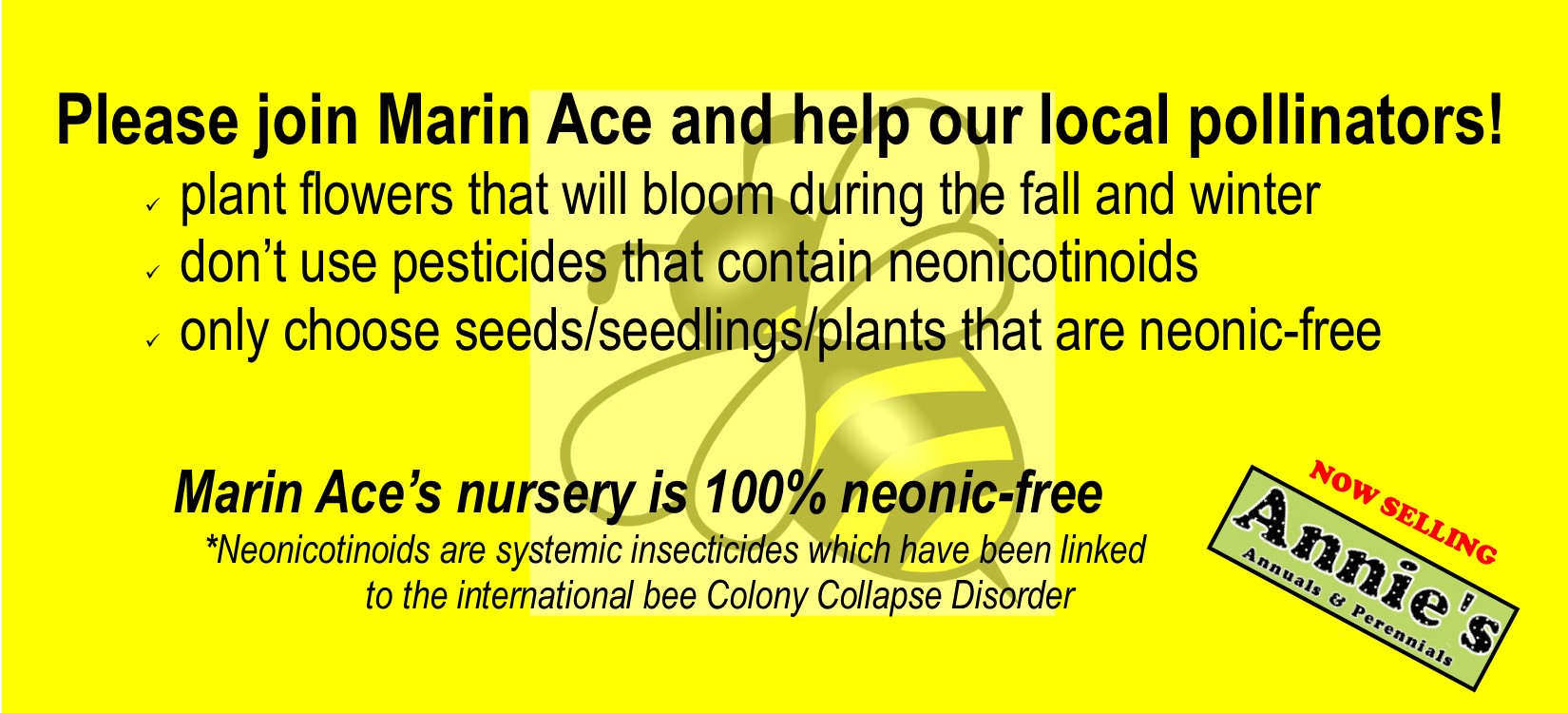 Plant for the pollinators!