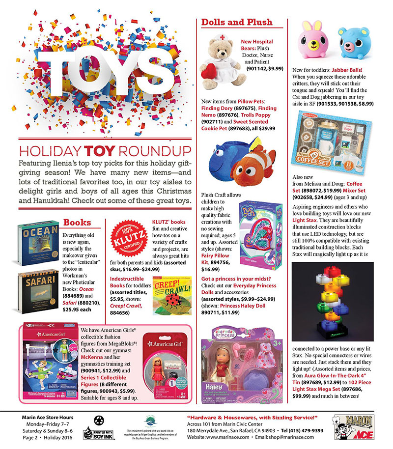 Holiday 2016 Newsletter Page 2