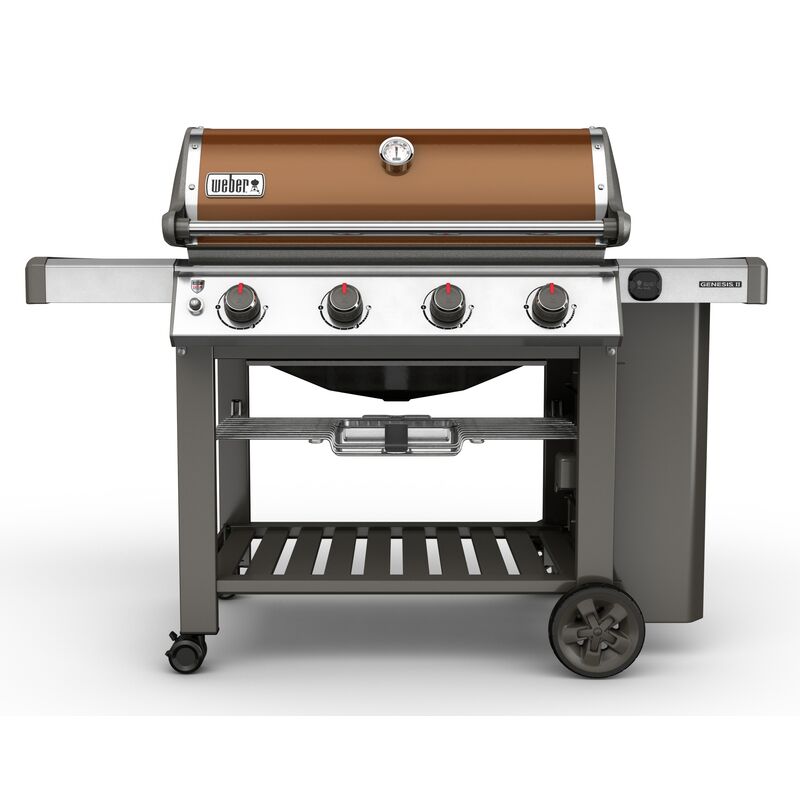 Weber Genesis II E-410 Copper LP Gas Grill