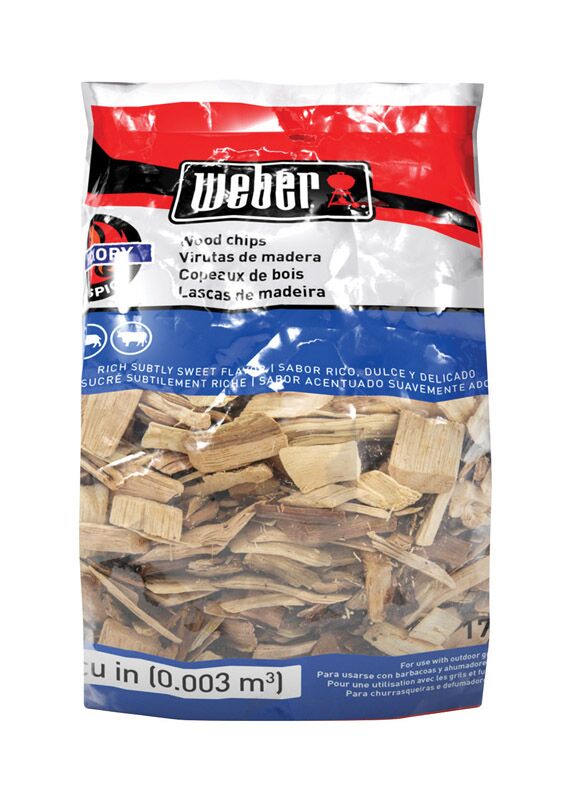 Weber Hickory Wood Chips 2lb Bag