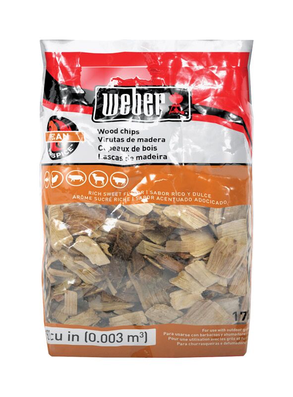 Weber Pecan Wood Chunks 4lb Bag
