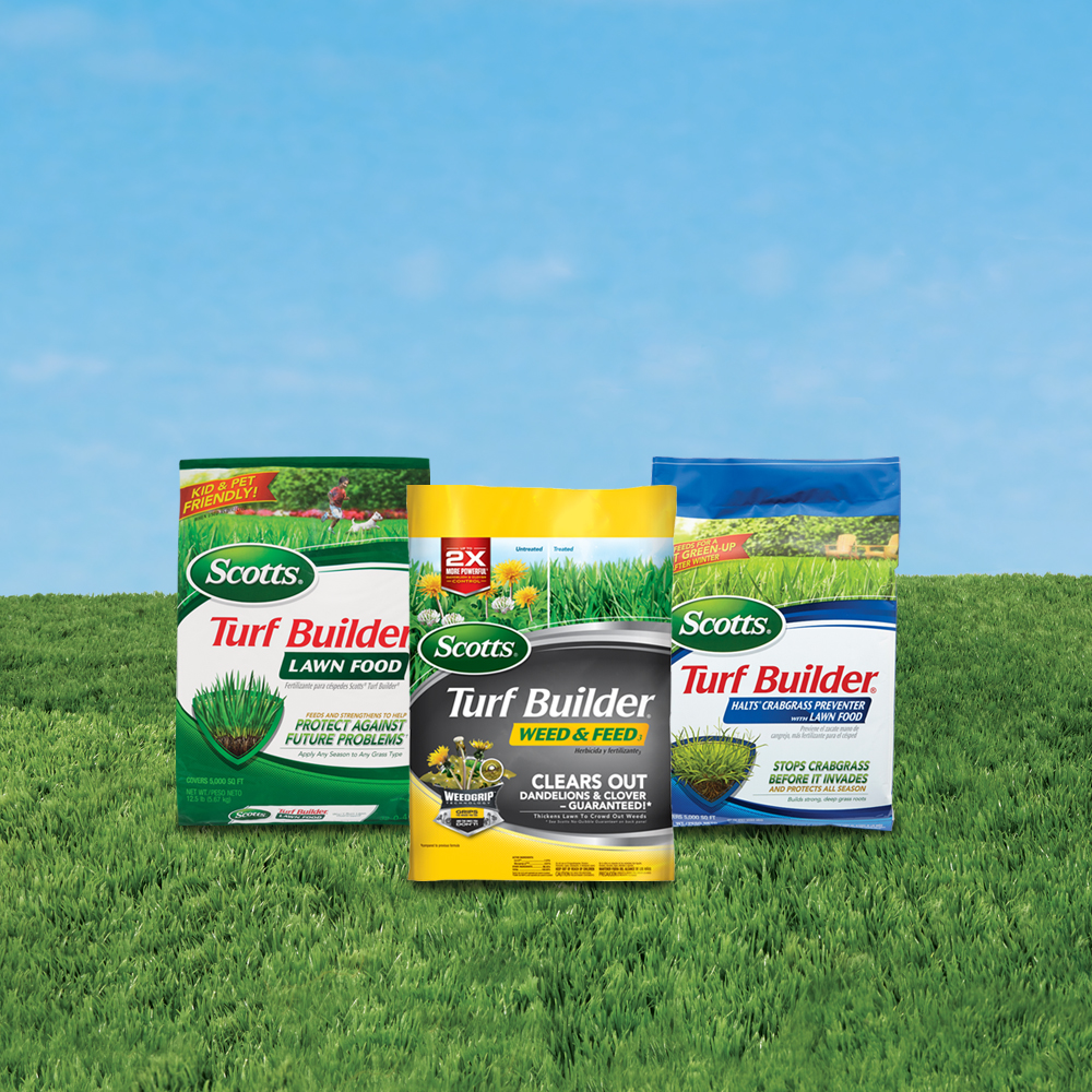 Time to fertilize your lawn with Scotts