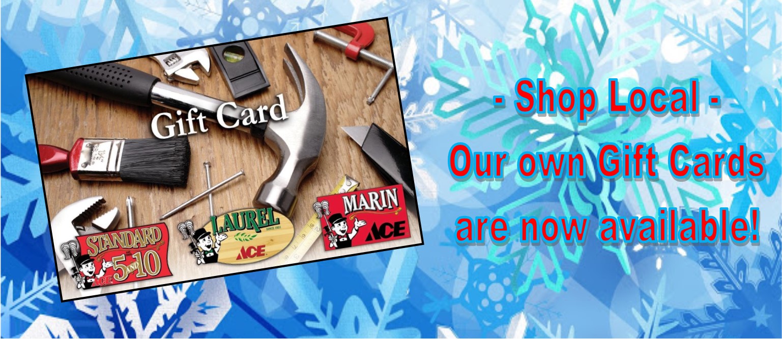 We have gift cards!