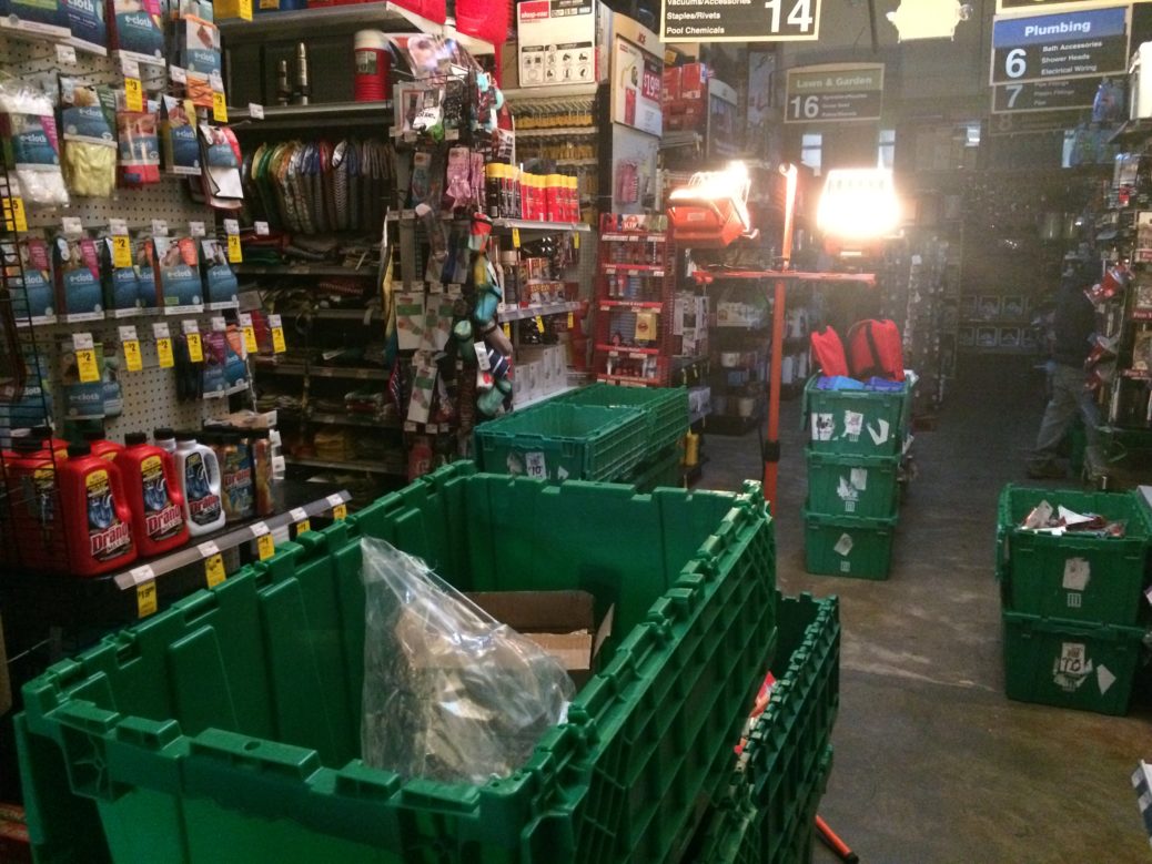 Not Afraid of the Dark. Marin Ace Hardware San Rafael, CA