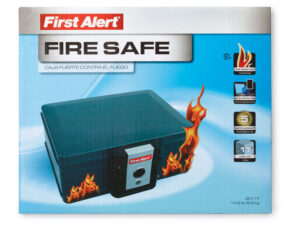 A fire resistant safe