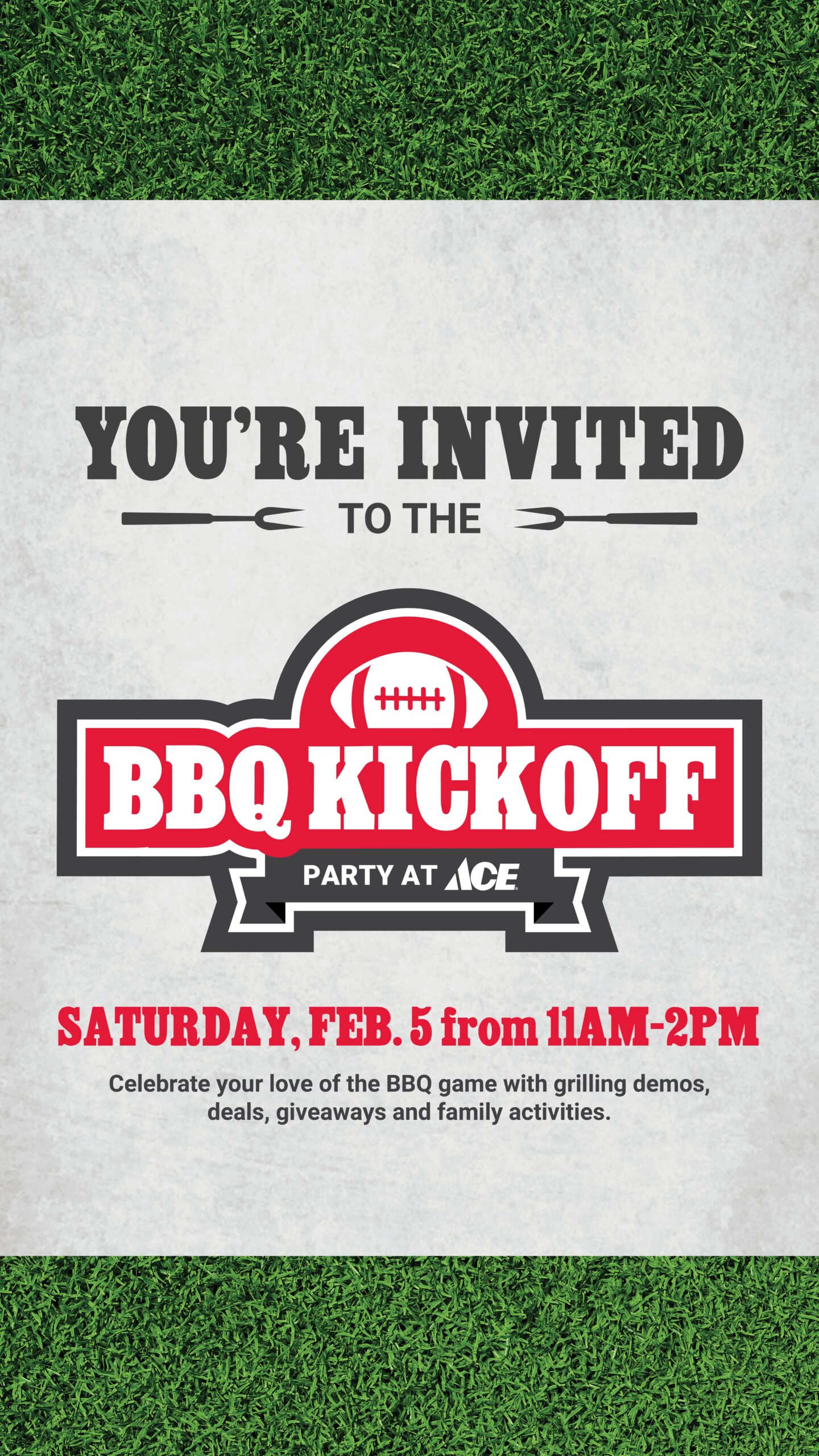 Ace BBQ Kickoff Sat