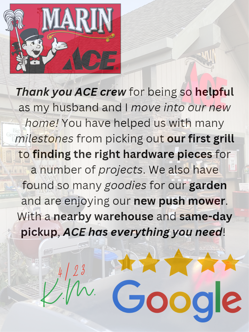 Home Marin Ace Hardware San Rafael, CA