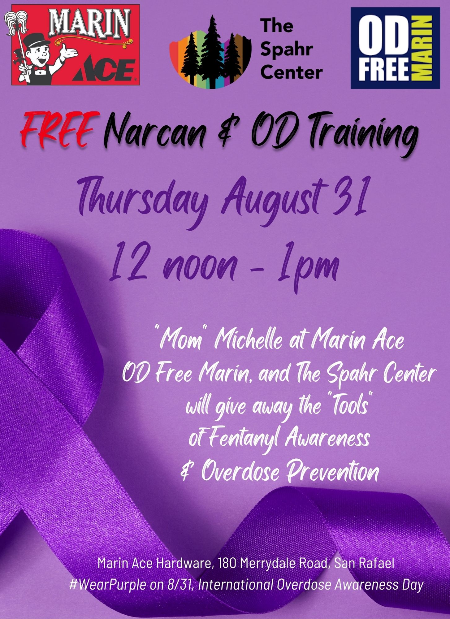 Overdose Prevention Day 8/31