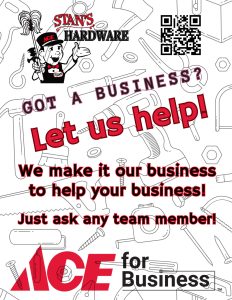 Business 2 tools Business to Business at Marin Ace