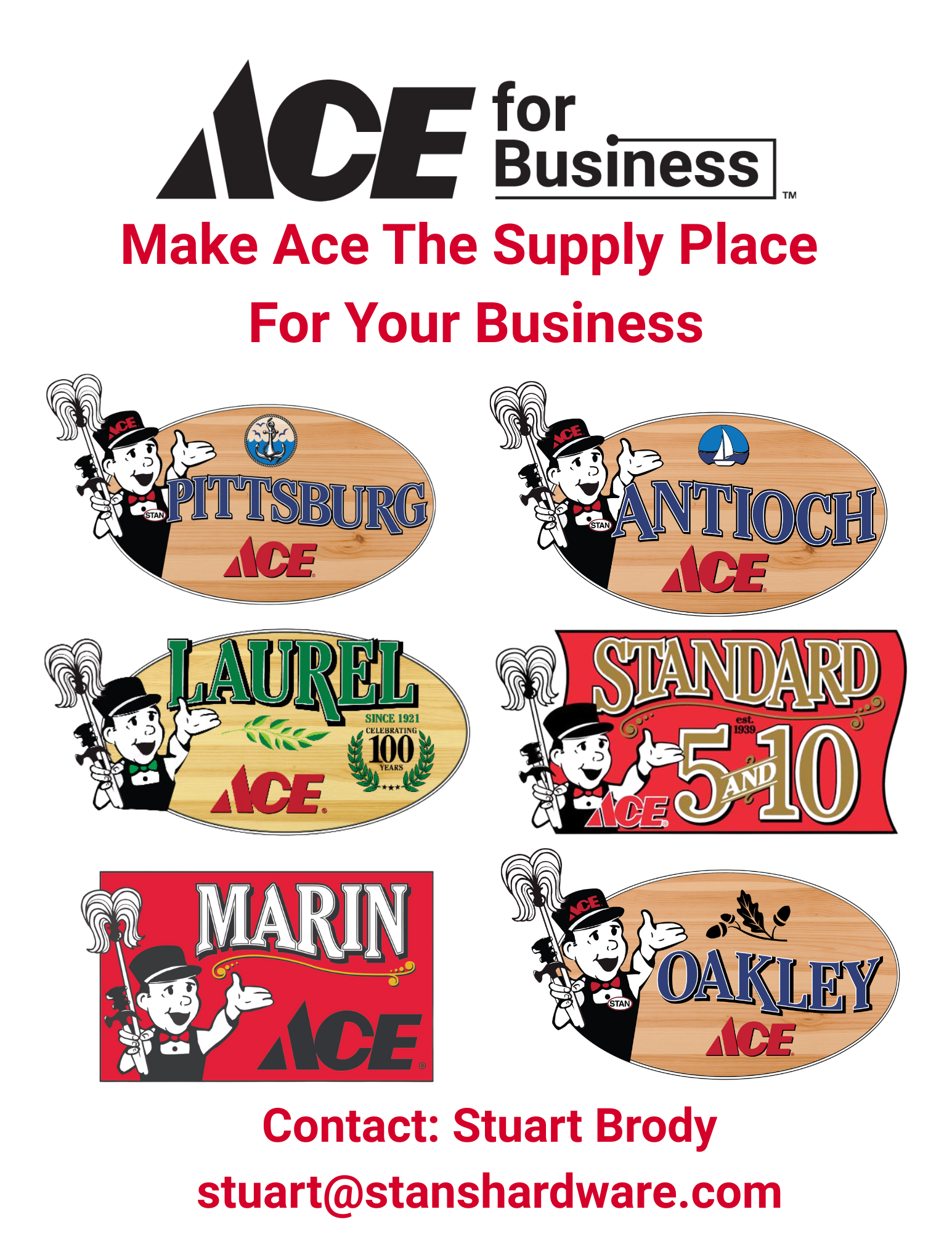 Make Ace The Supply Place For Your Business